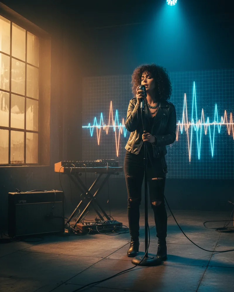 Music ad creative example 1: New single. Out today.