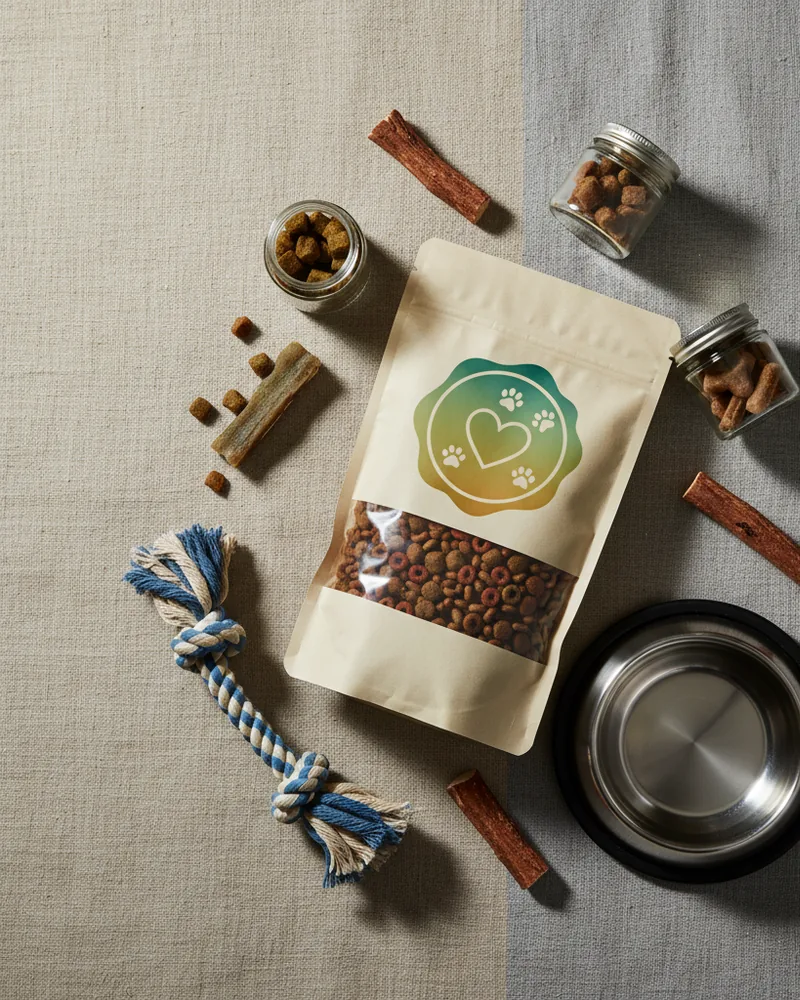 Pet Industry ad creative example 2: Vet-formulated. Pet-approved.