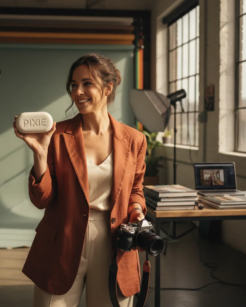 Photography ad creative example 3: Brand session for founders.