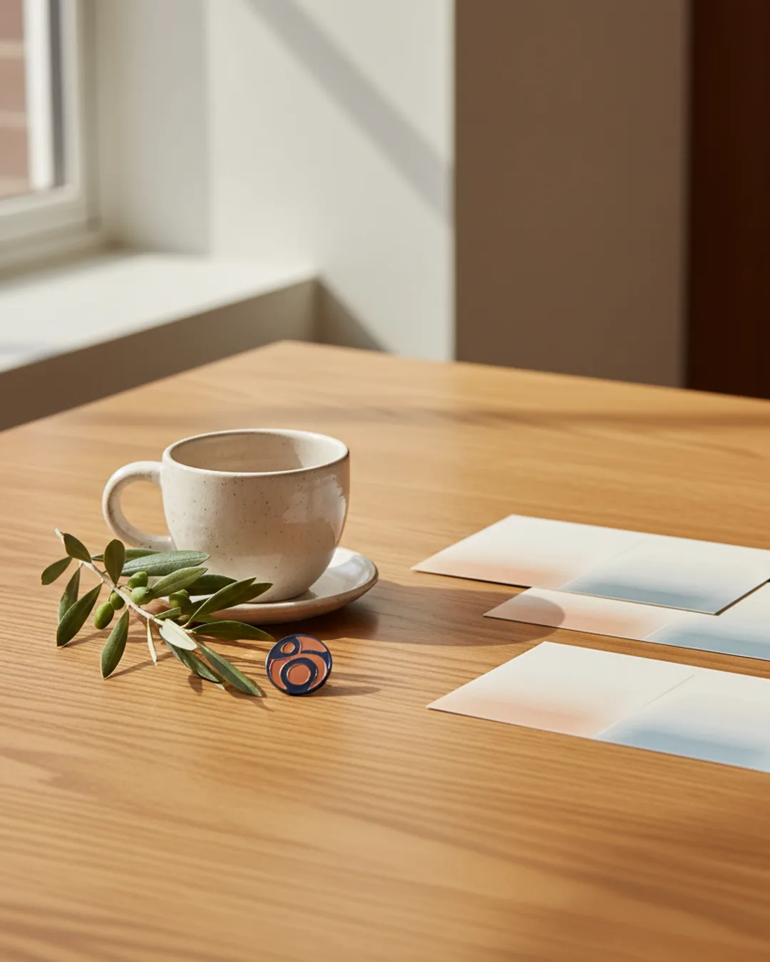 Three Coinis-generated political campaign ads on a civic table