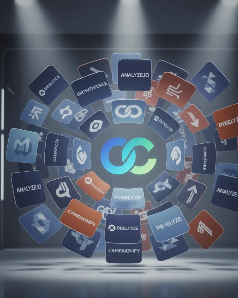 SaaS ad creative example 3: Replace 4 tools with one.