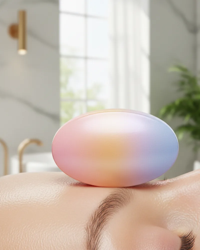 Spas ad creative example 1: Glow facial. New patients $79.