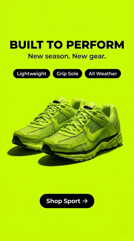Shoes ad