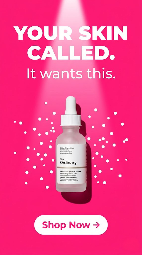 Skincare ad