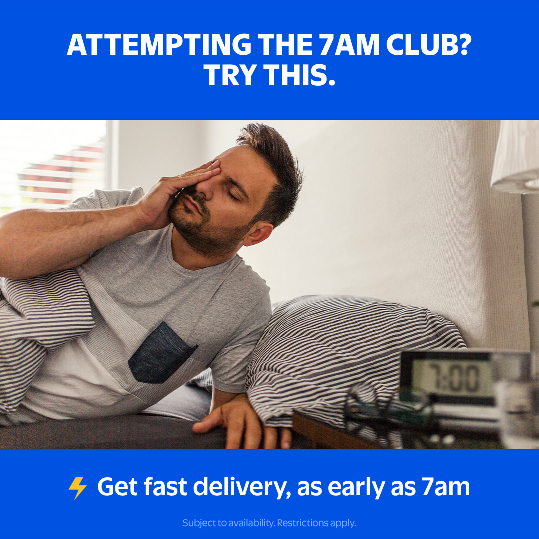 Art & Design Facebook ad example 21: Try fast Express Delivery