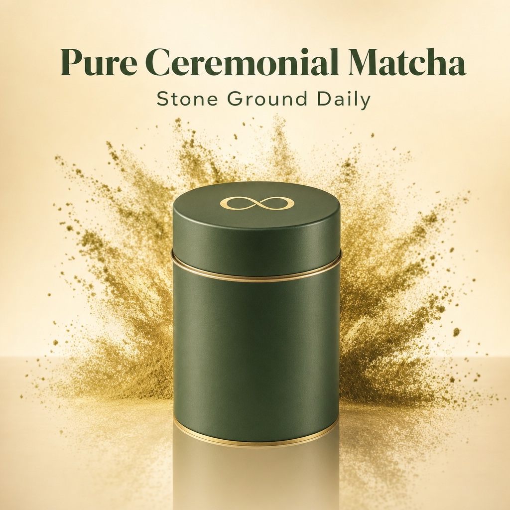 Matcha poster. Clean headline.