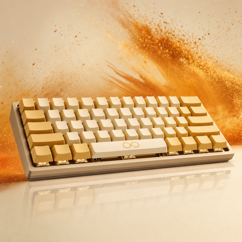Keyboard. Photoreal detail.