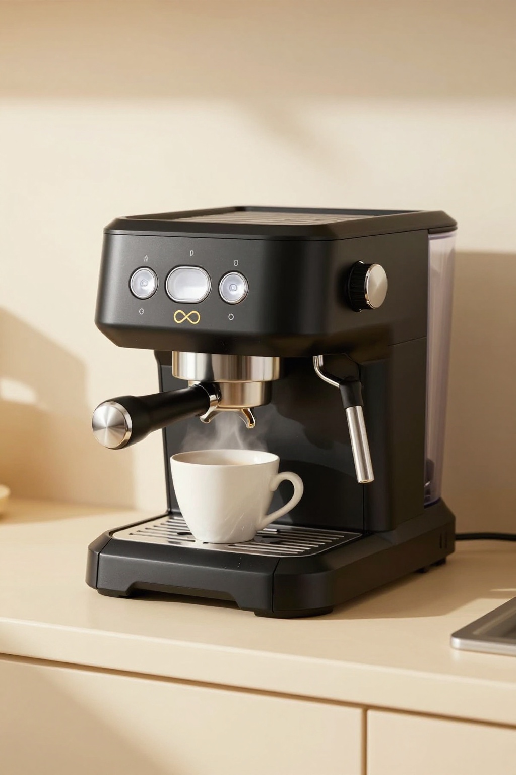 Espresso machine, studio grade.