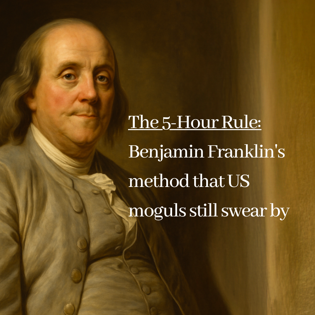 Books Facebook ad example 11: The habit that built empires — in 15 minutes a day