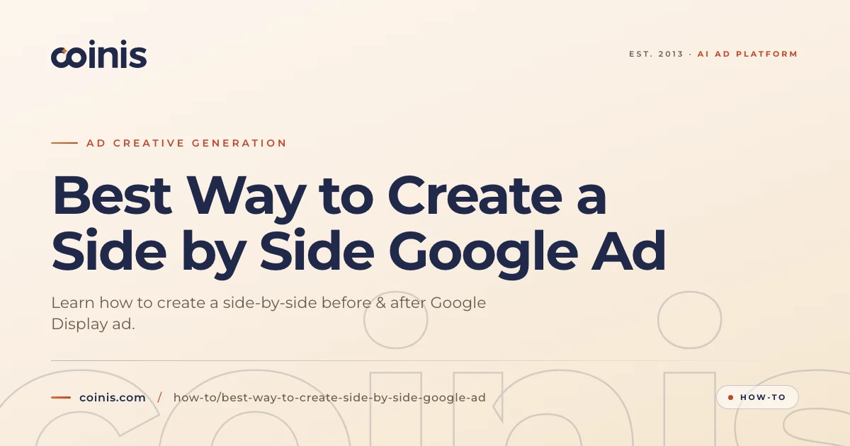 Best Way to Create a Side by Side Google Ad | Coinis