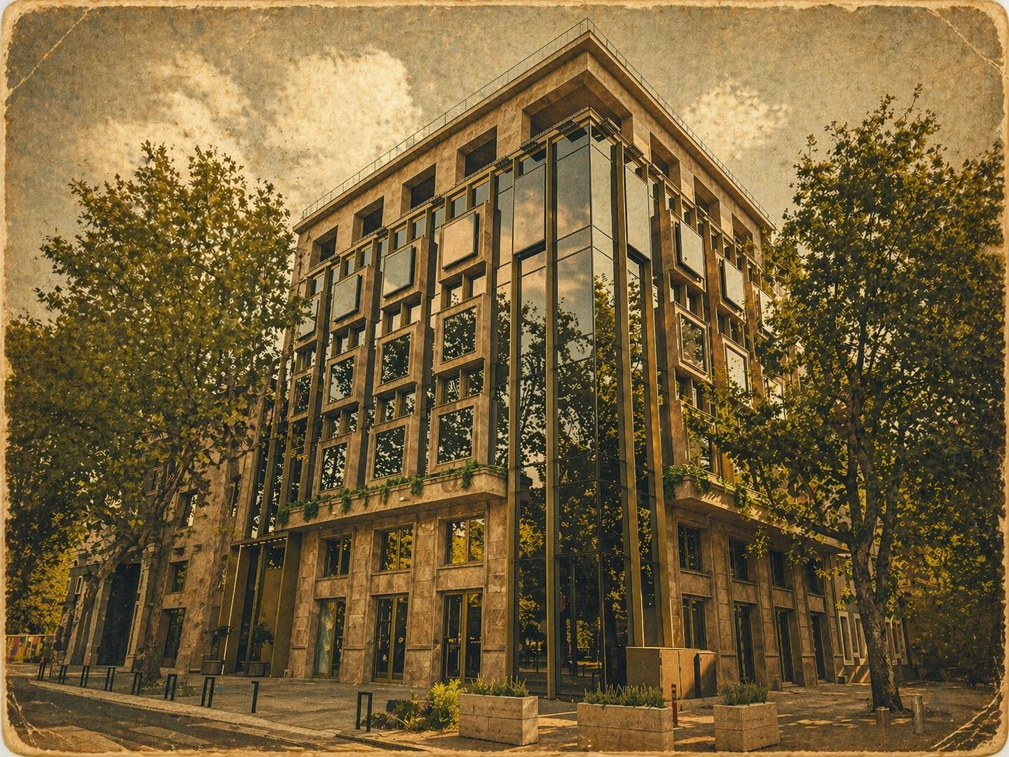 The Coinis HQ building in Podgorica