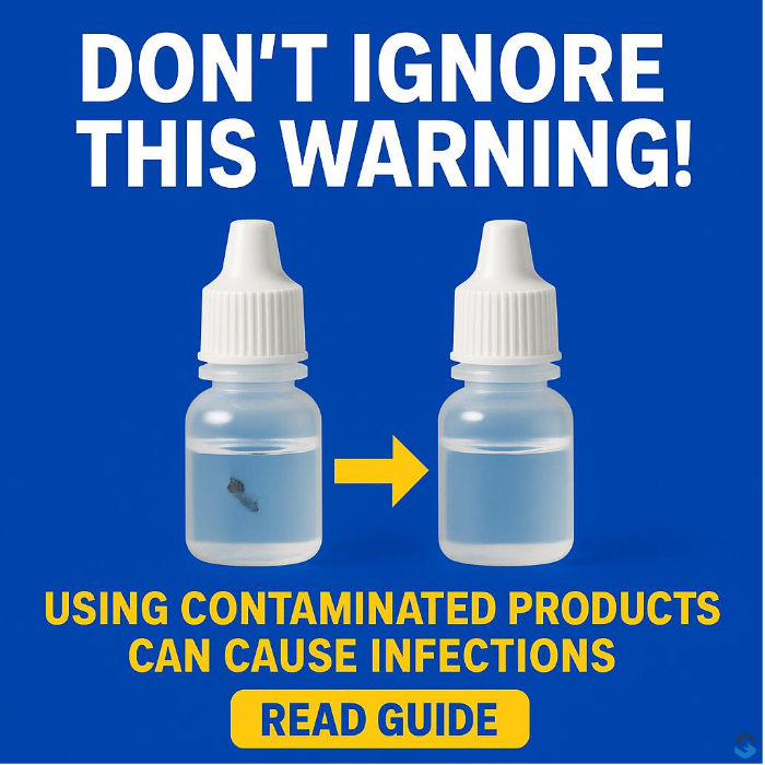 Beauty Facebook ad example 31: Systane Eye Drops Recalled for Safety