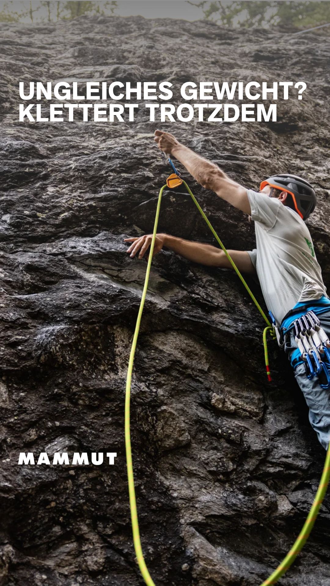 Sports Facebook ad example 8: Entdecke den Mammut Assist