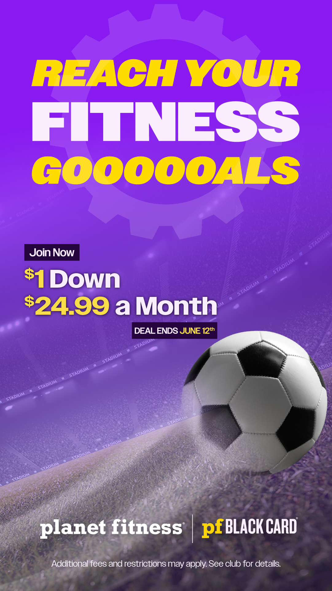 Fitness Facebook ad example 27: Join Today!