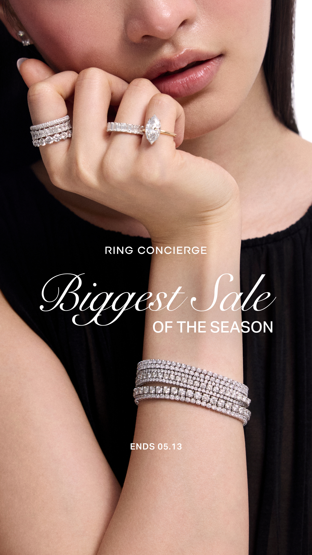 Jewelry Facebook ad example 41: Spring Sale