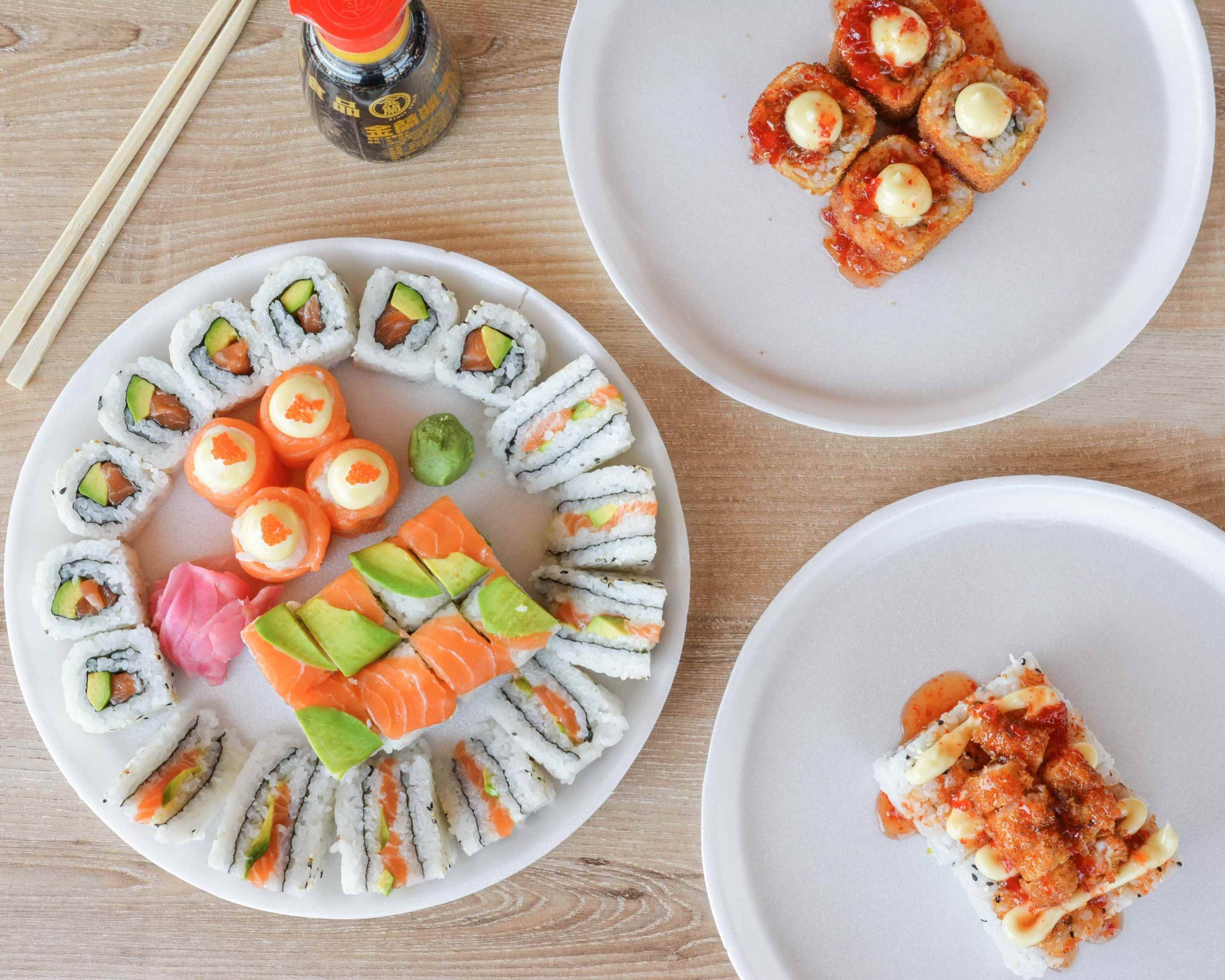 Apps Facebook ad example 28: Ming Sushi & Chinese Cuisine, Hillcrest