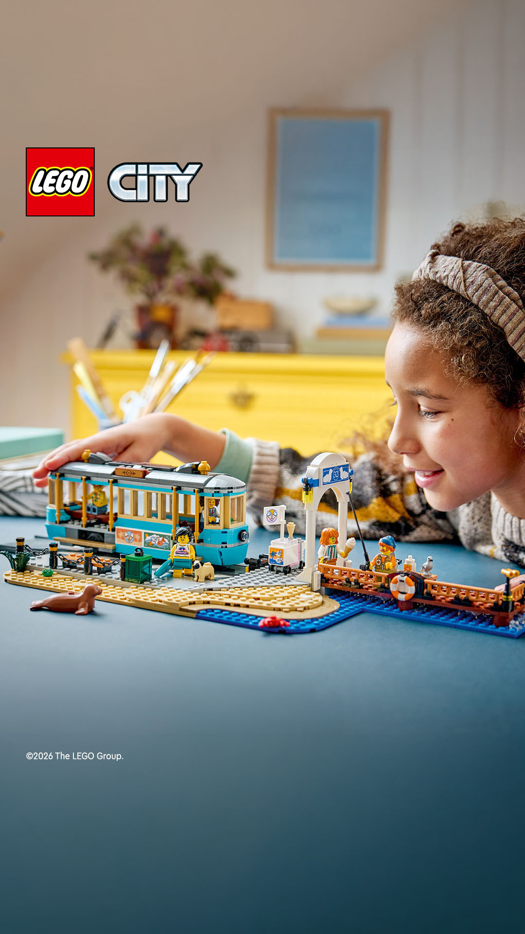 Kids & Baby Facebook ad example 11: LEGO® City Classic Beach Streetcar