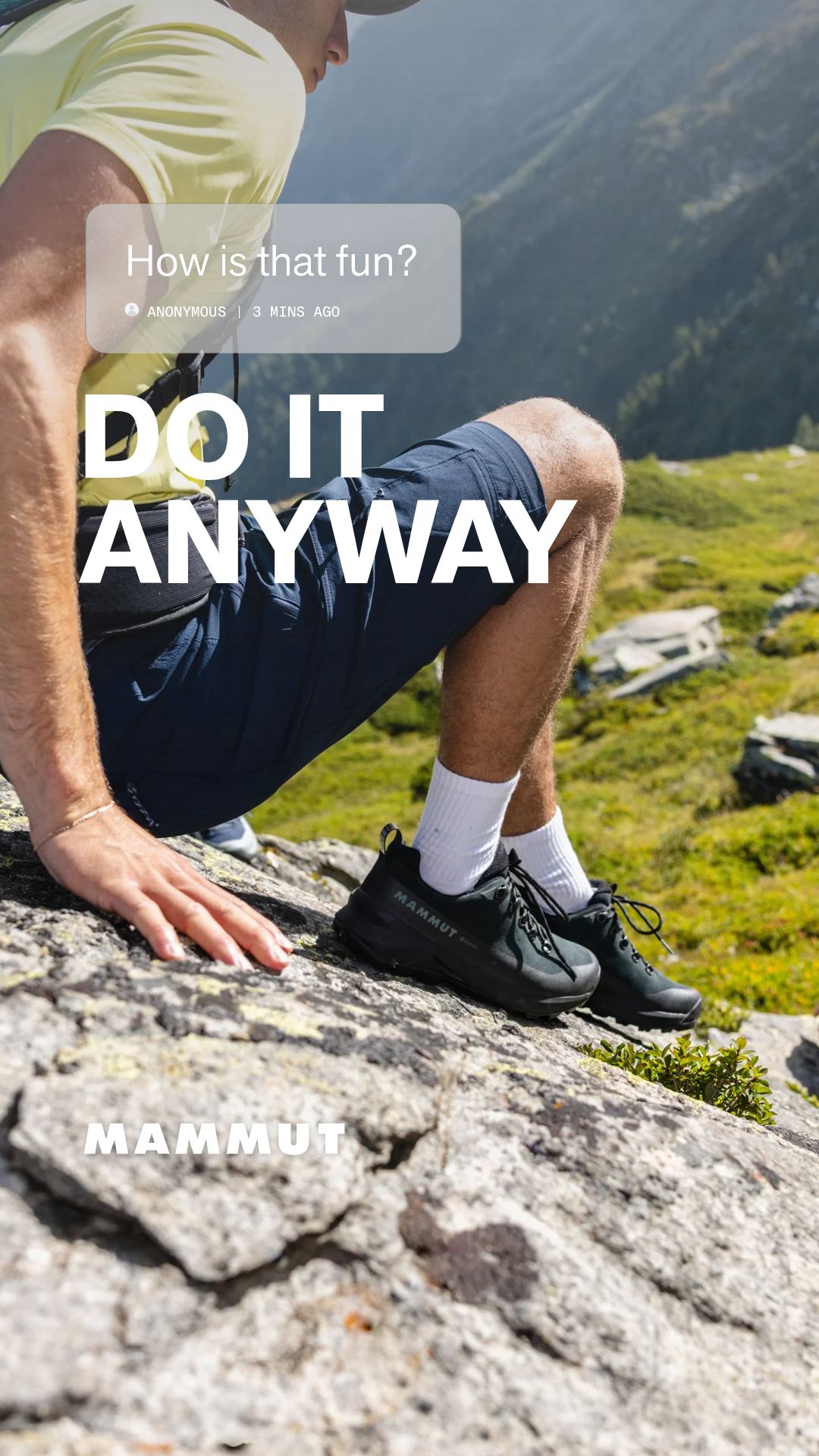 Sports Facebook ad example 23: Discover all our hiking footwear