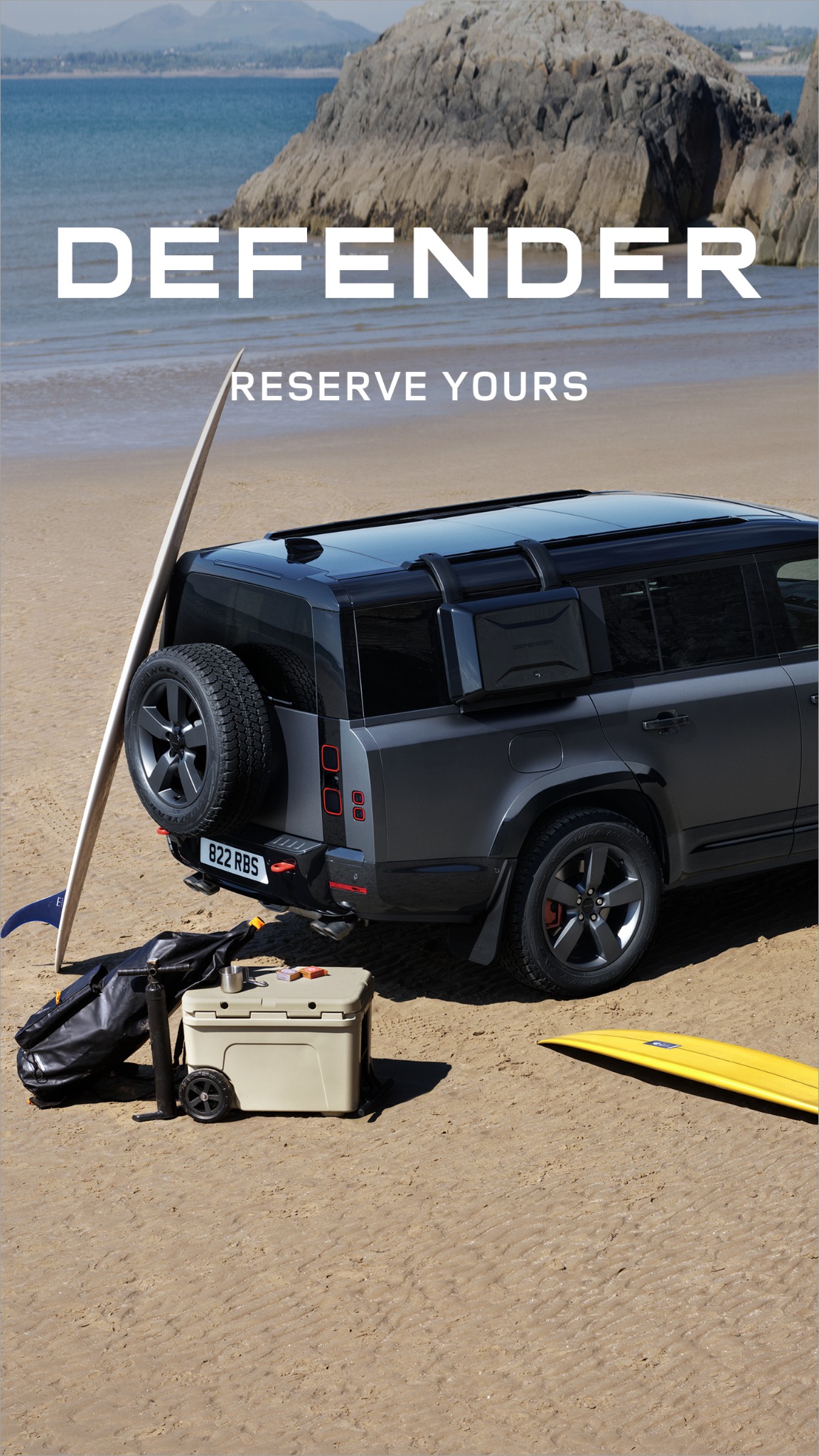 Automotive Facebook ad example 42: Reserve yours