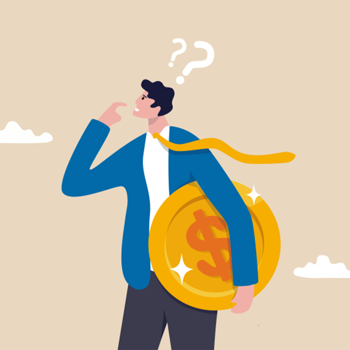 Finance Facebook ad example 9: Money dysmorphia? Time for a reality check.