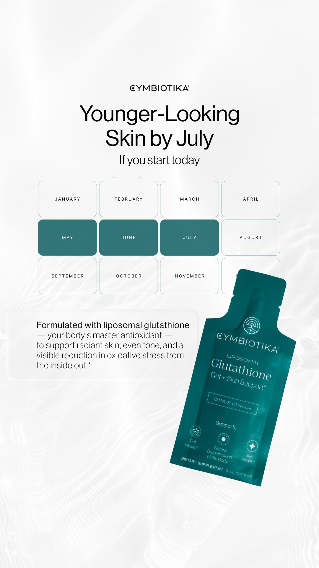 Supplements Facebook ad example 9: Glow Made Simple