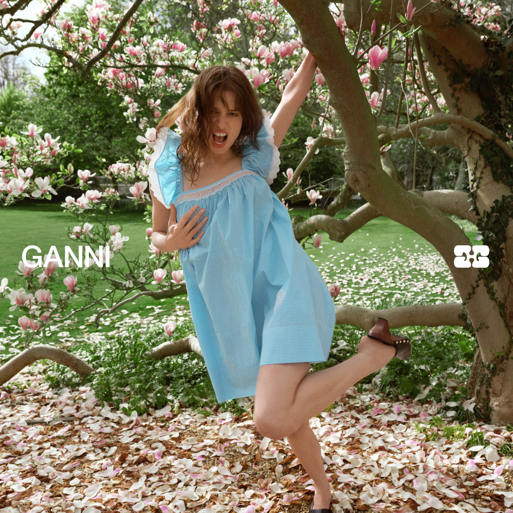 Fashion Facebook ad example 37: It's A GANNI Summer
