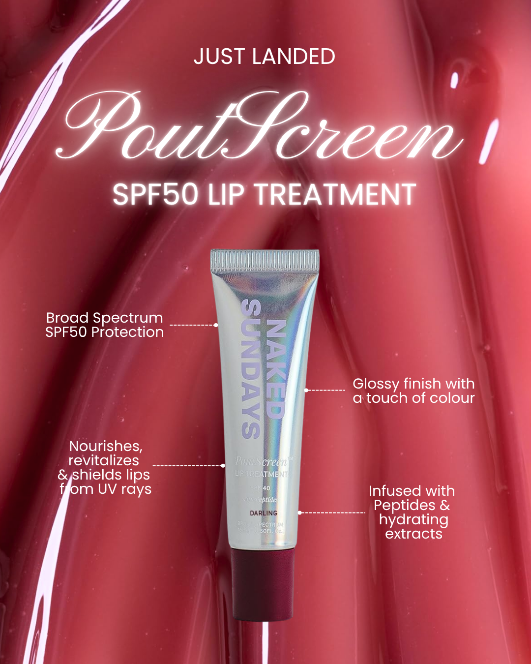 Pets Facebook ad example 38: Your NEW go-to lip balm 👄