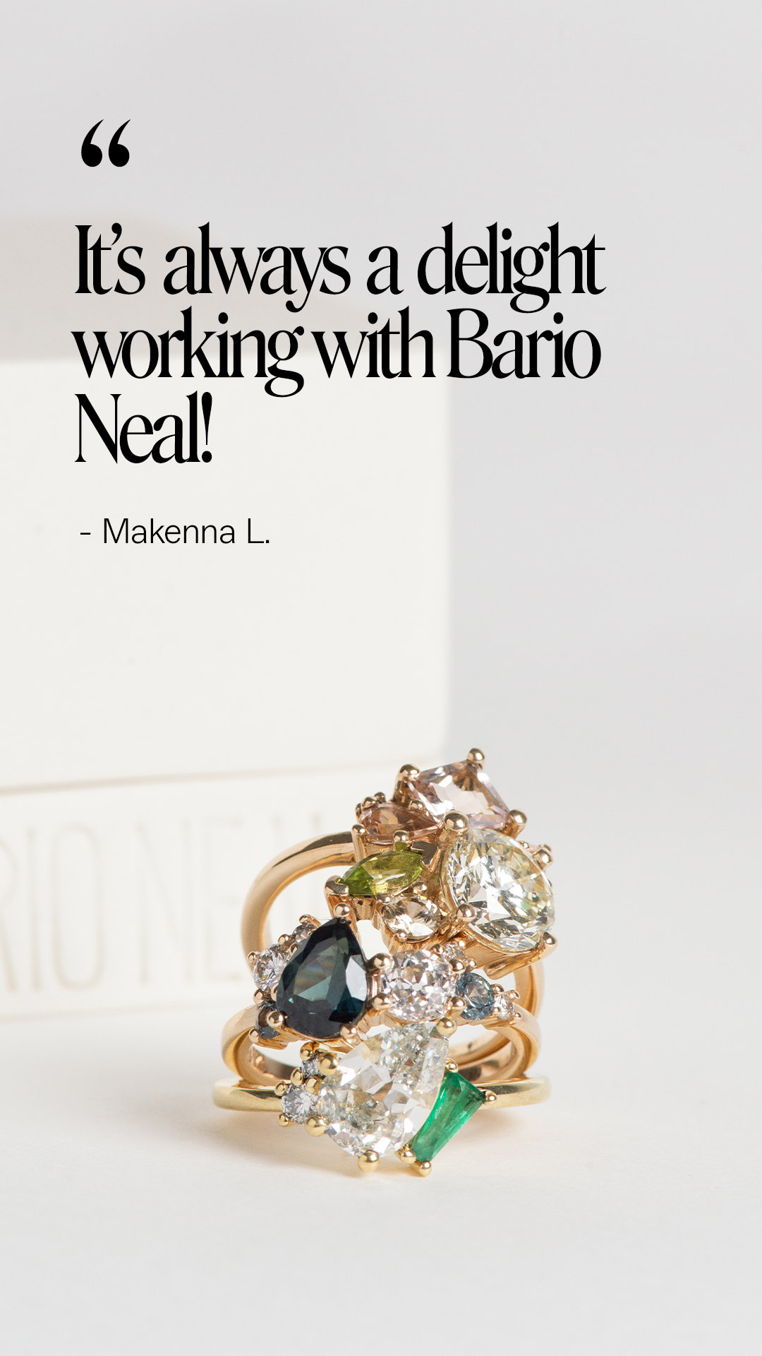 Jewelry Facebook ad example 25: Heirloom Quality Jewelry 
