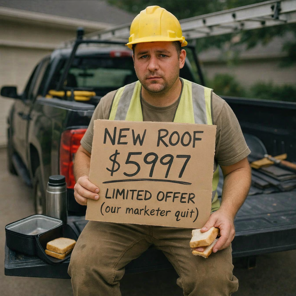 Subscriptions Facebook ad example 19: Full Roof Replacement Starting at $5,997