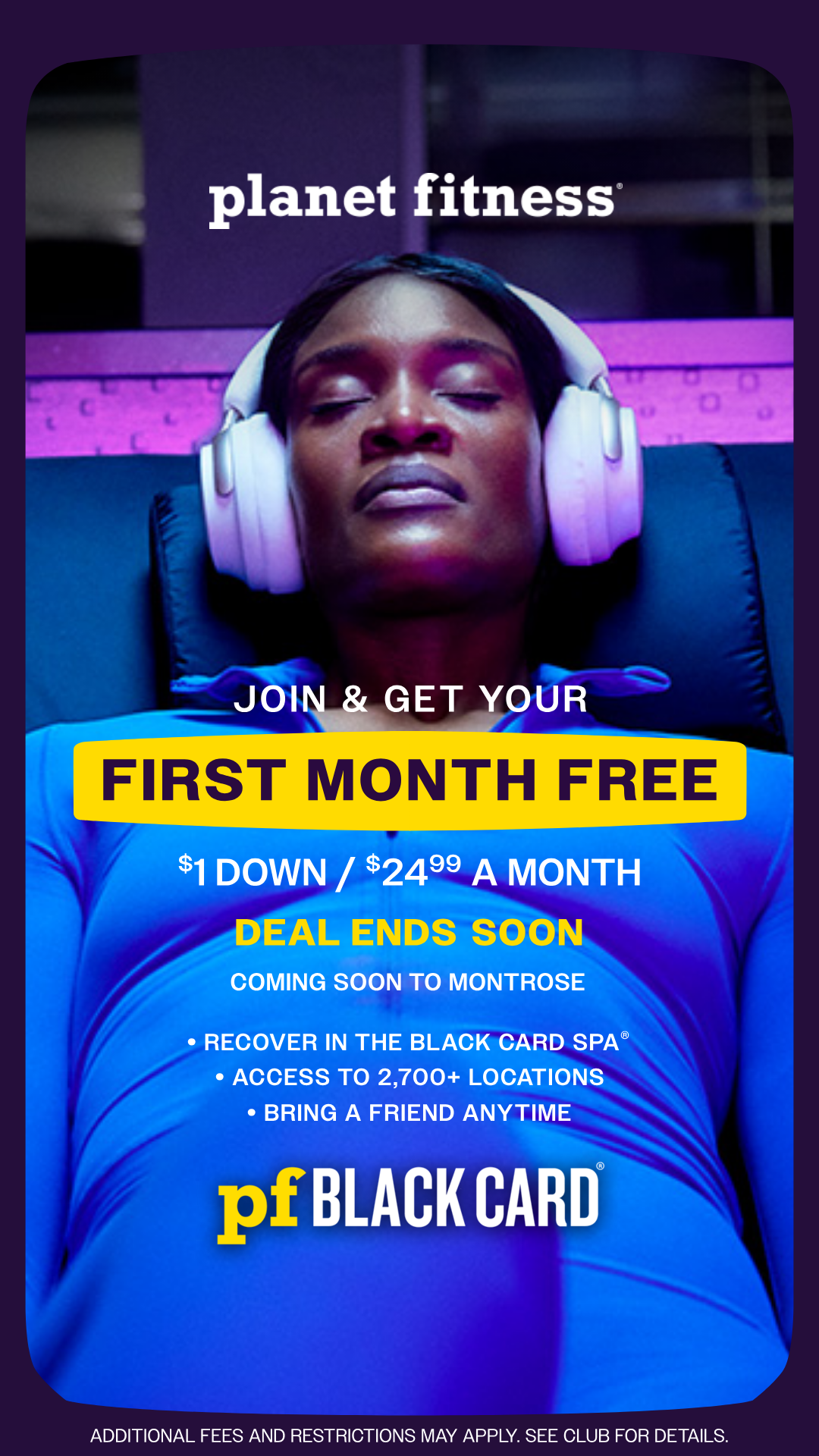 Fitness Facebook ad example 40: Now Open in Fullerton!