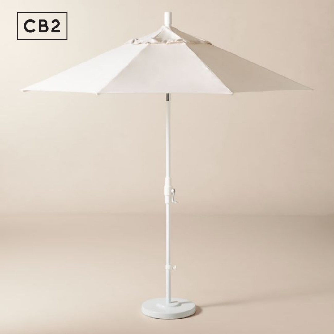 Home Facebook ad example 14: Market 8.5' Round Canvas Sunbrella® Outdoor Patio Umbrella