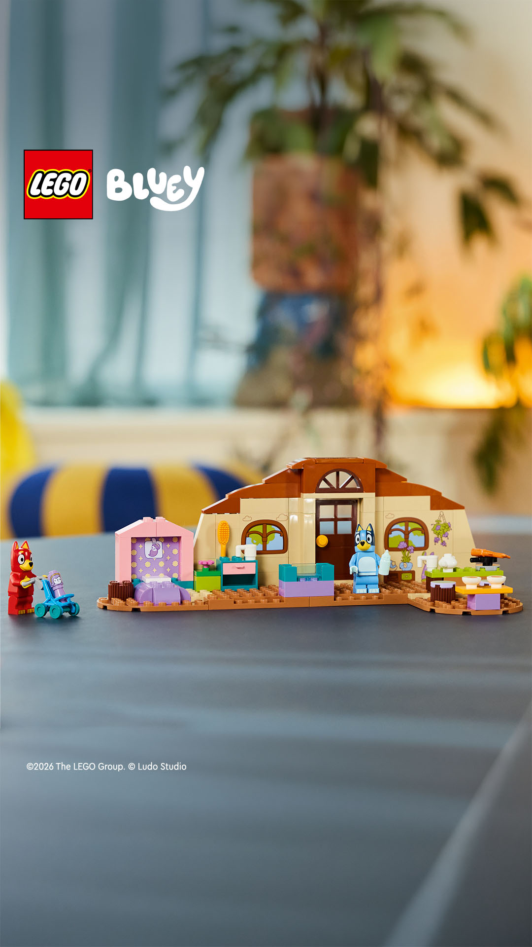 Kids & Baby Facebook ad example 10: LEGO® Bluey School with Rusty and Bluey